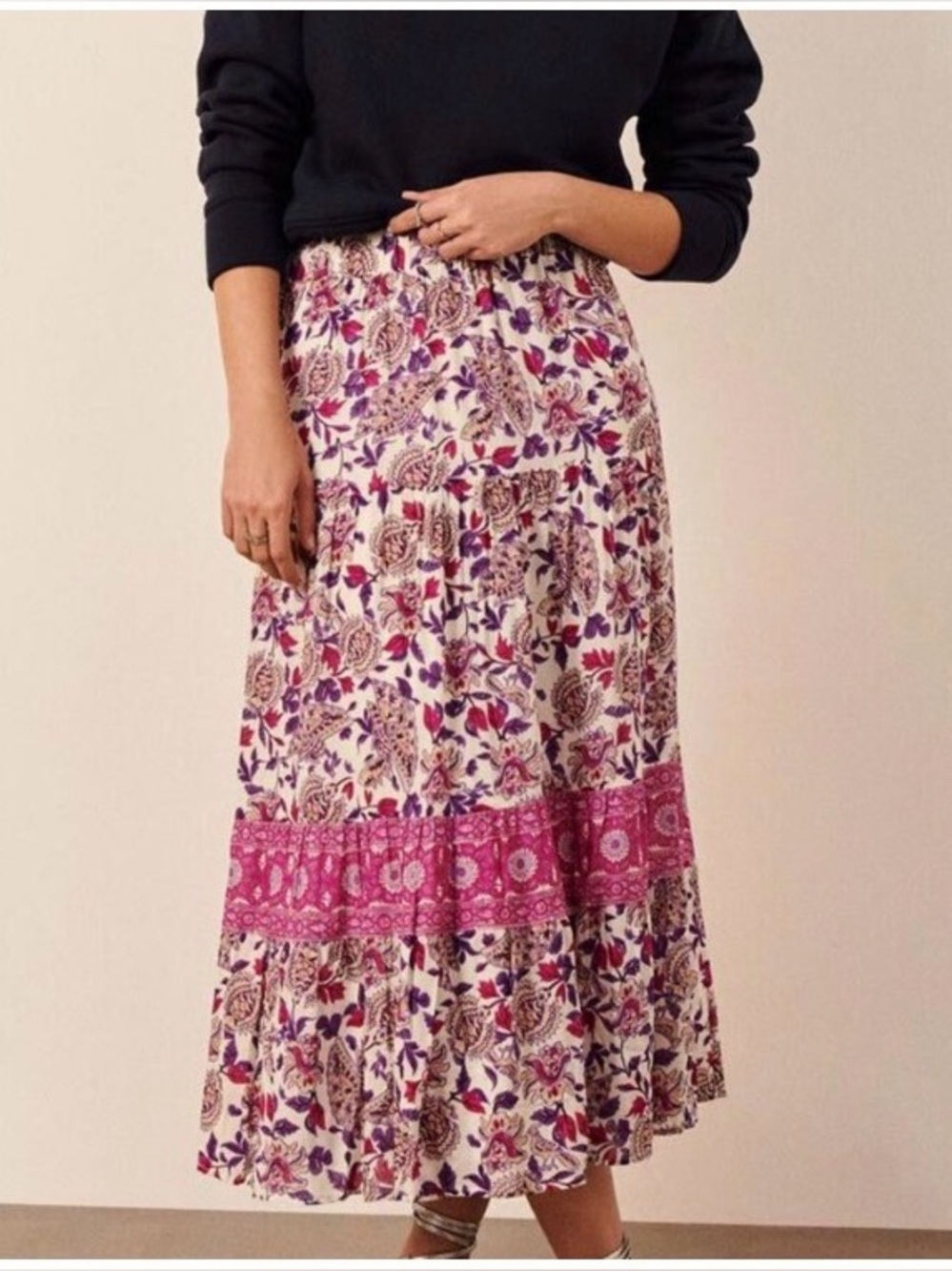 EUC Ba&sh Yara skirt